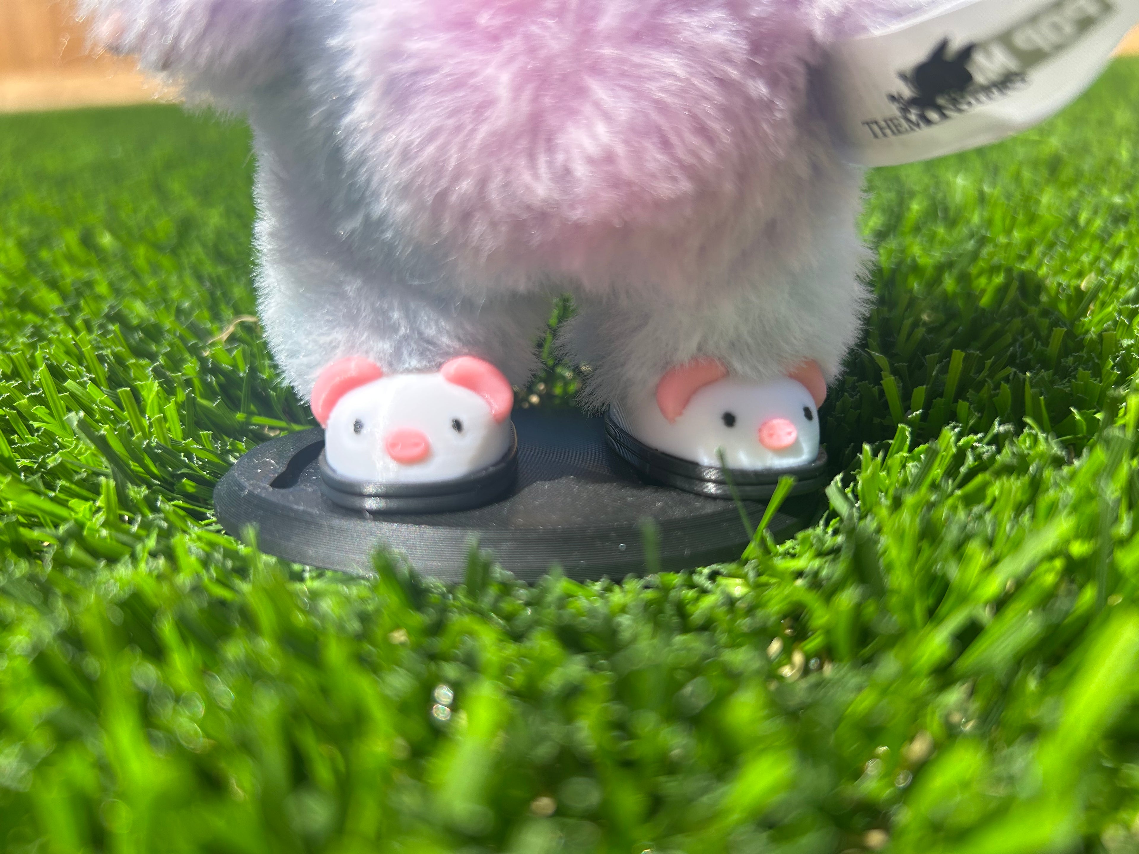 Labubu piggy shoes