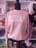 Pink Texas crewneck size MEDIUM