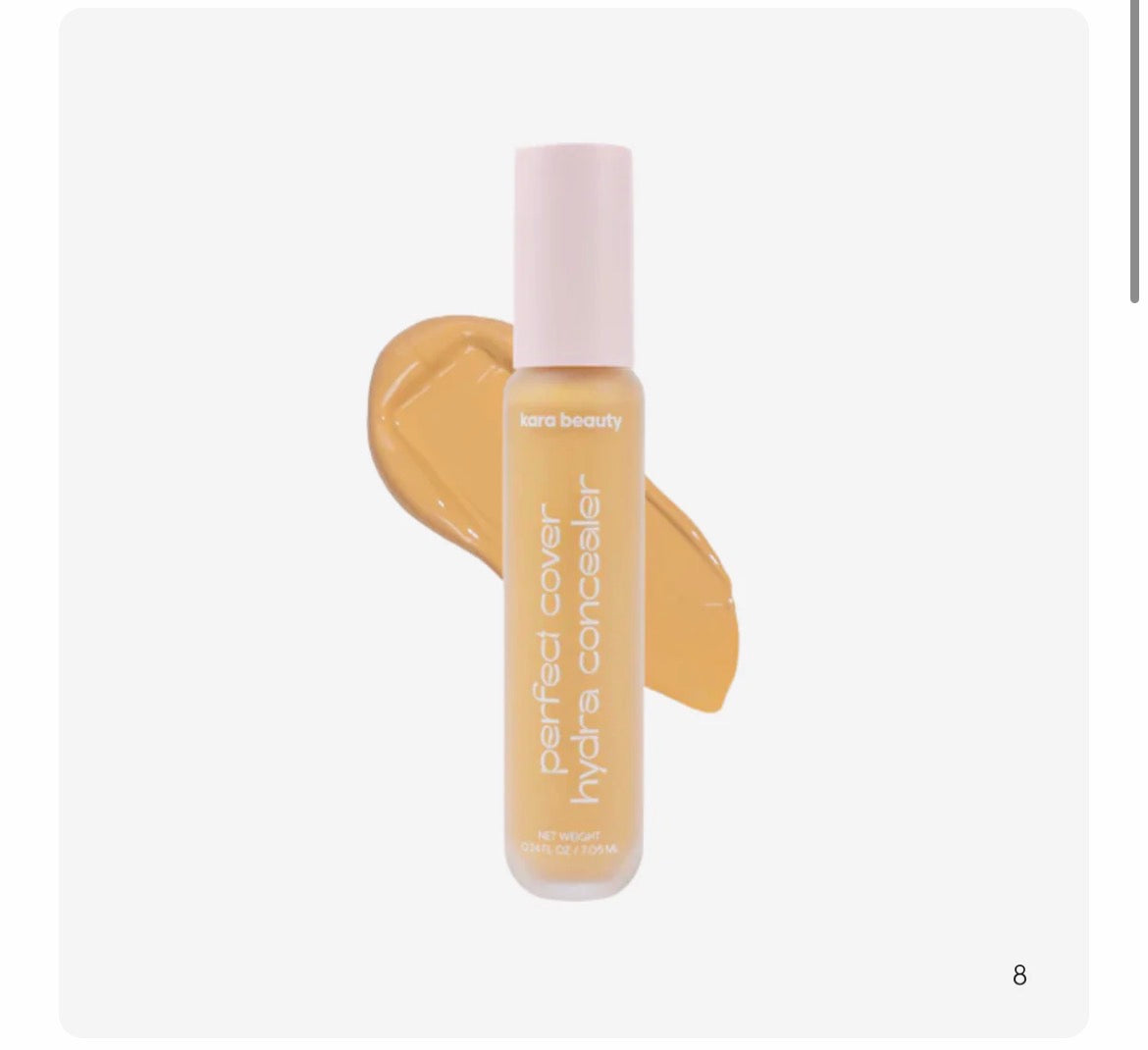 Cara beauty, perfect cover, hydra concealer ￼