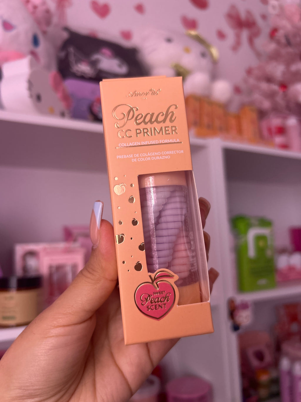 Amor US peach CC primer ￼