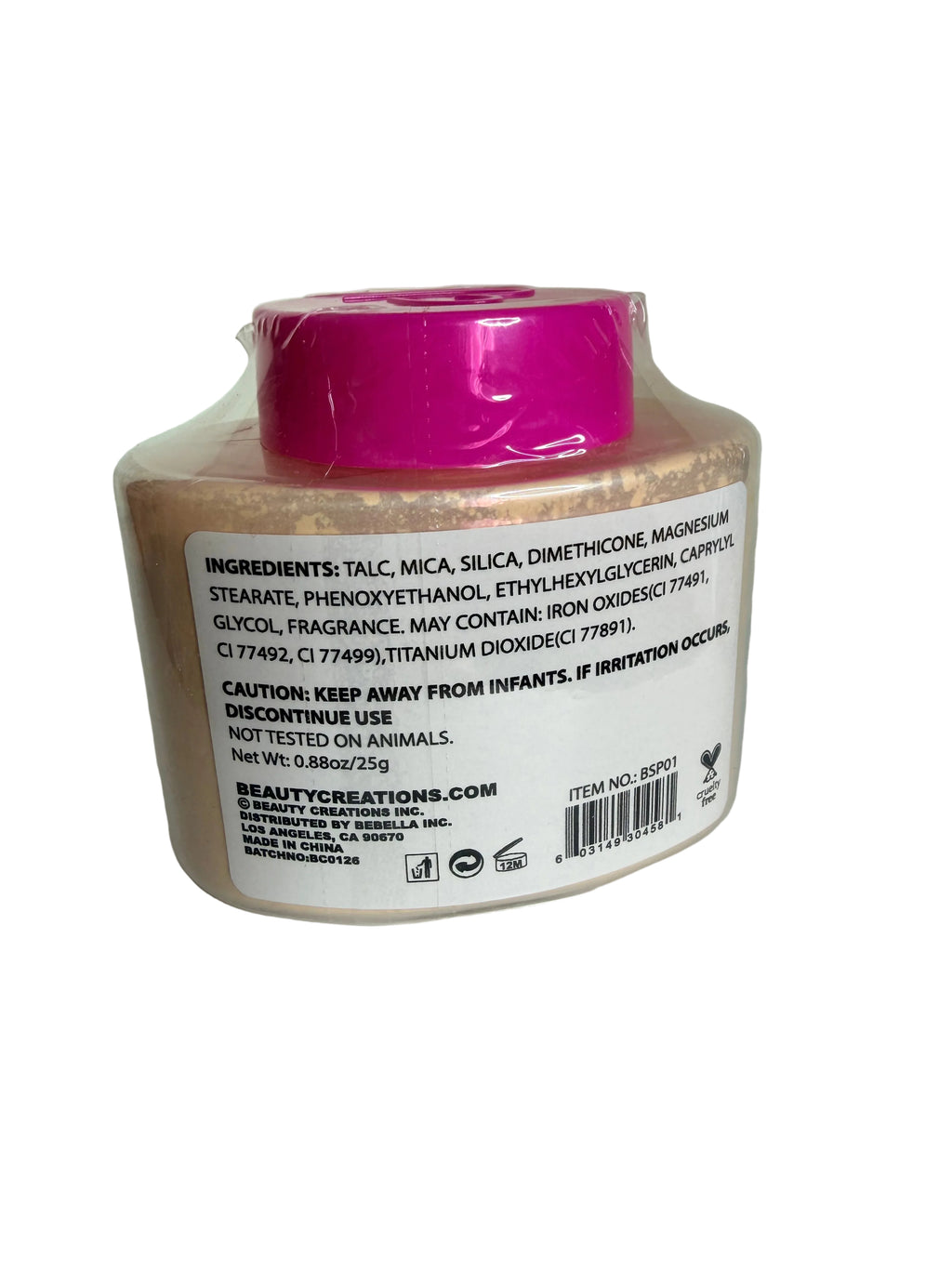 Beauty creations banana setting powder ￼