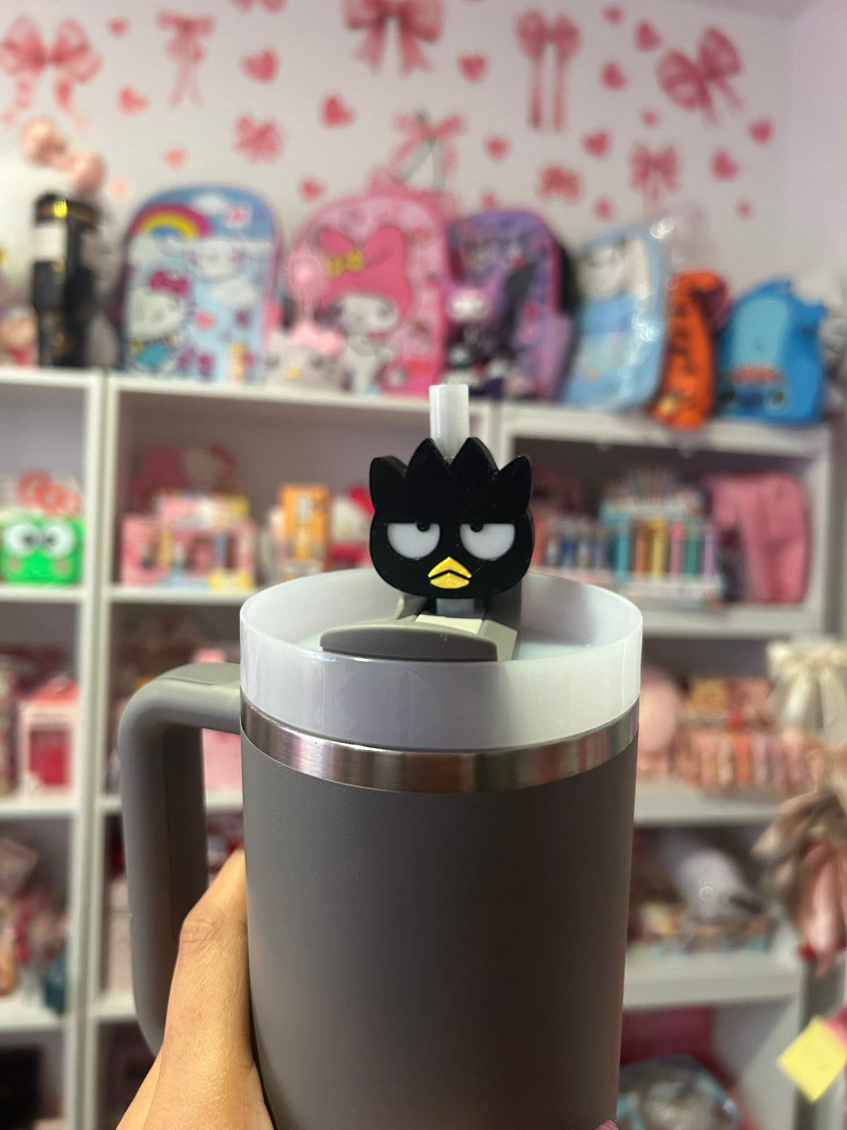 Badtz straw topper