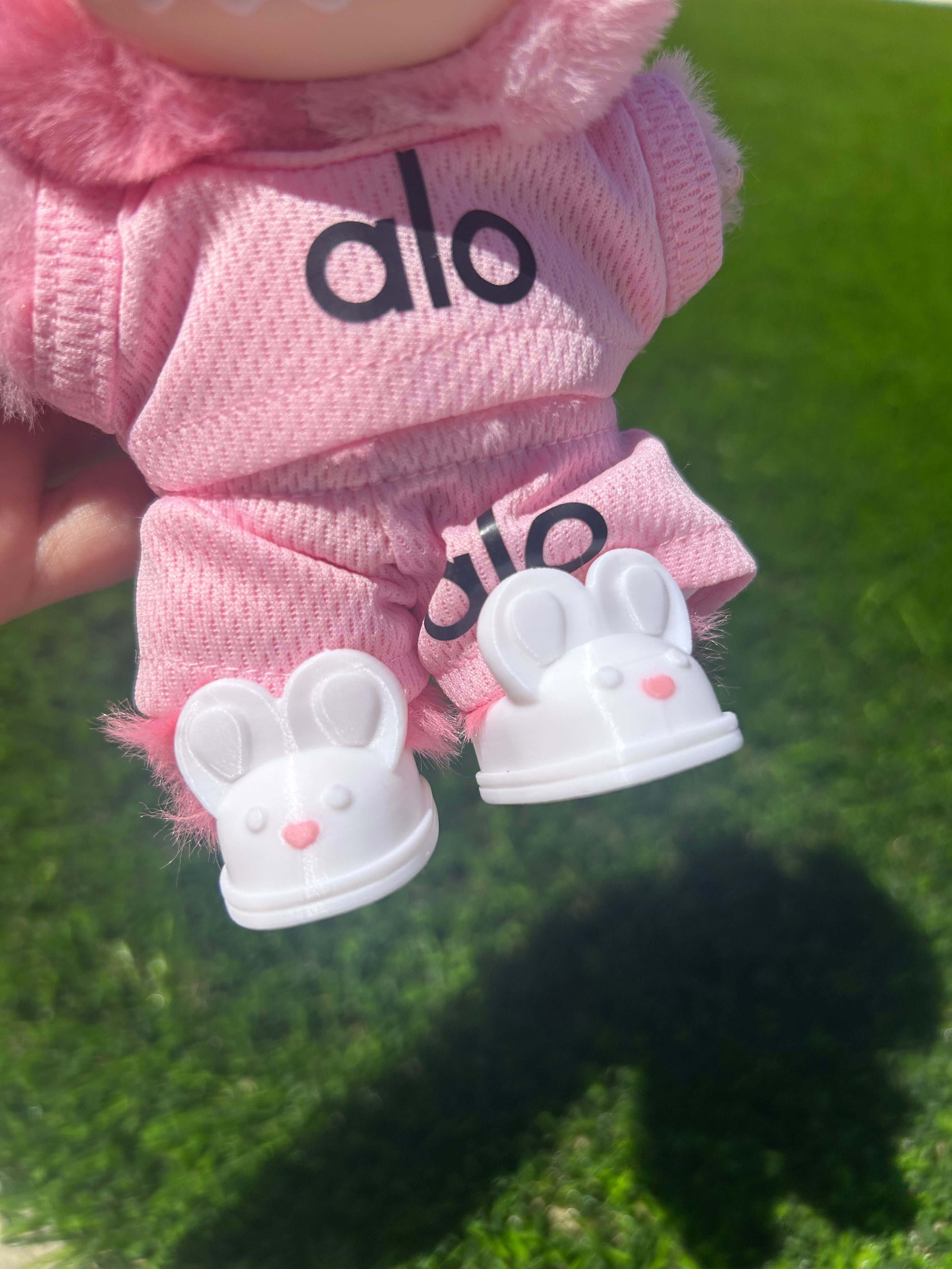 Labubu bunny shoes