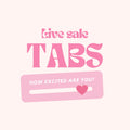 Live Sale Tabs