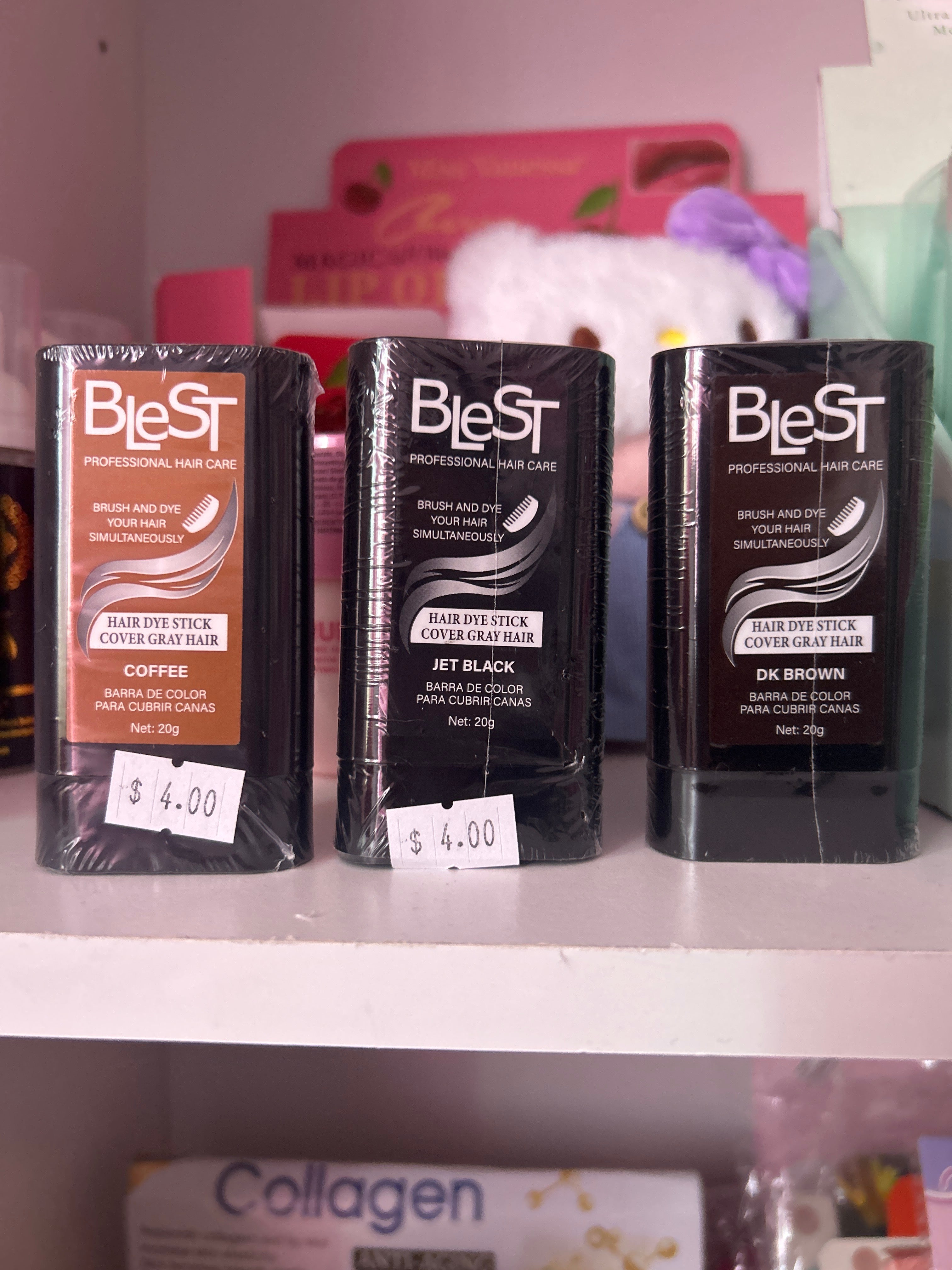 Blest hair dye stick cover grey hair ￼