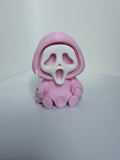 Pink scream 3d figure