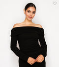 Neckline Ribbed Top