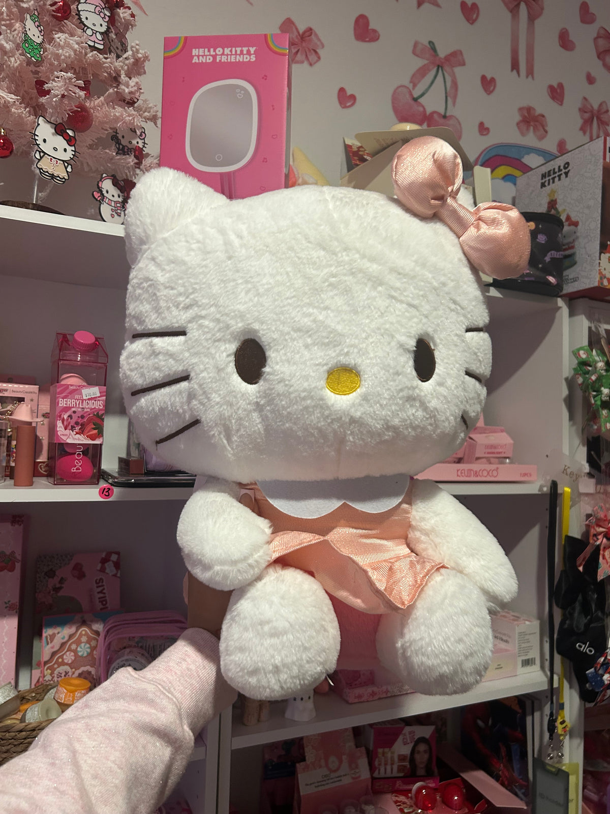 Big hello kitty plush backpack