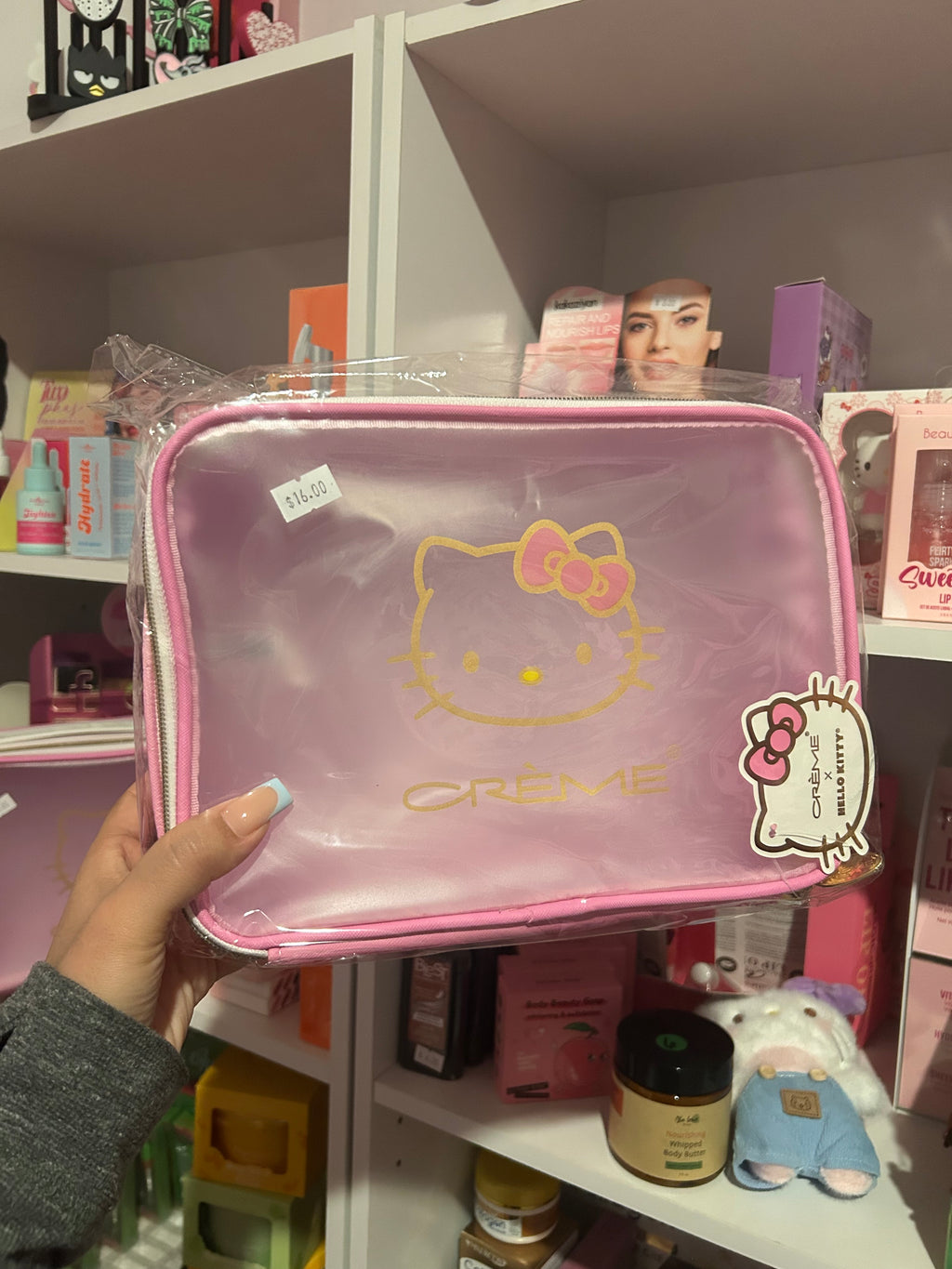 Hello Kitty makeup bag