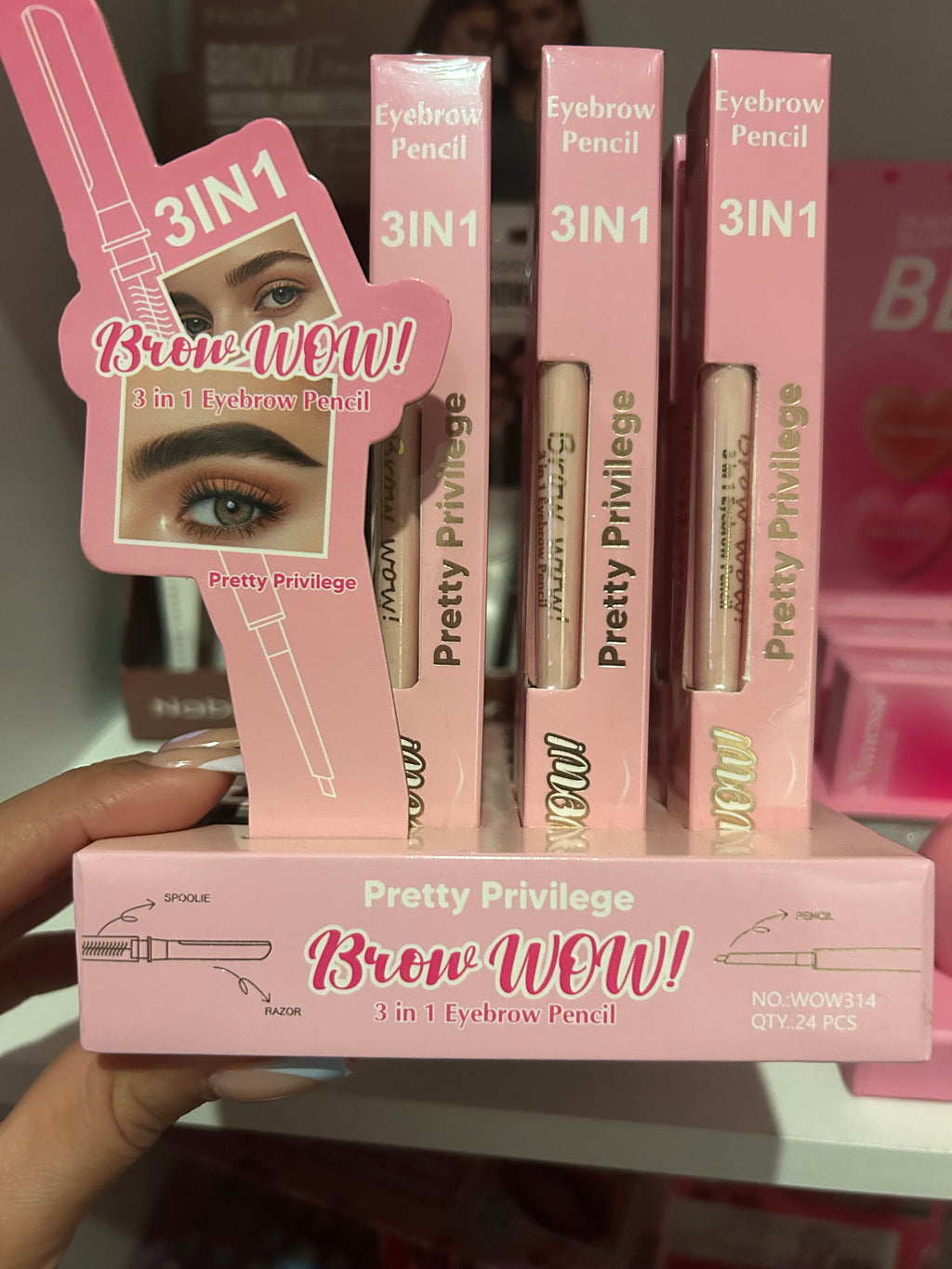 3 In 1 eyebrow pencil ￼