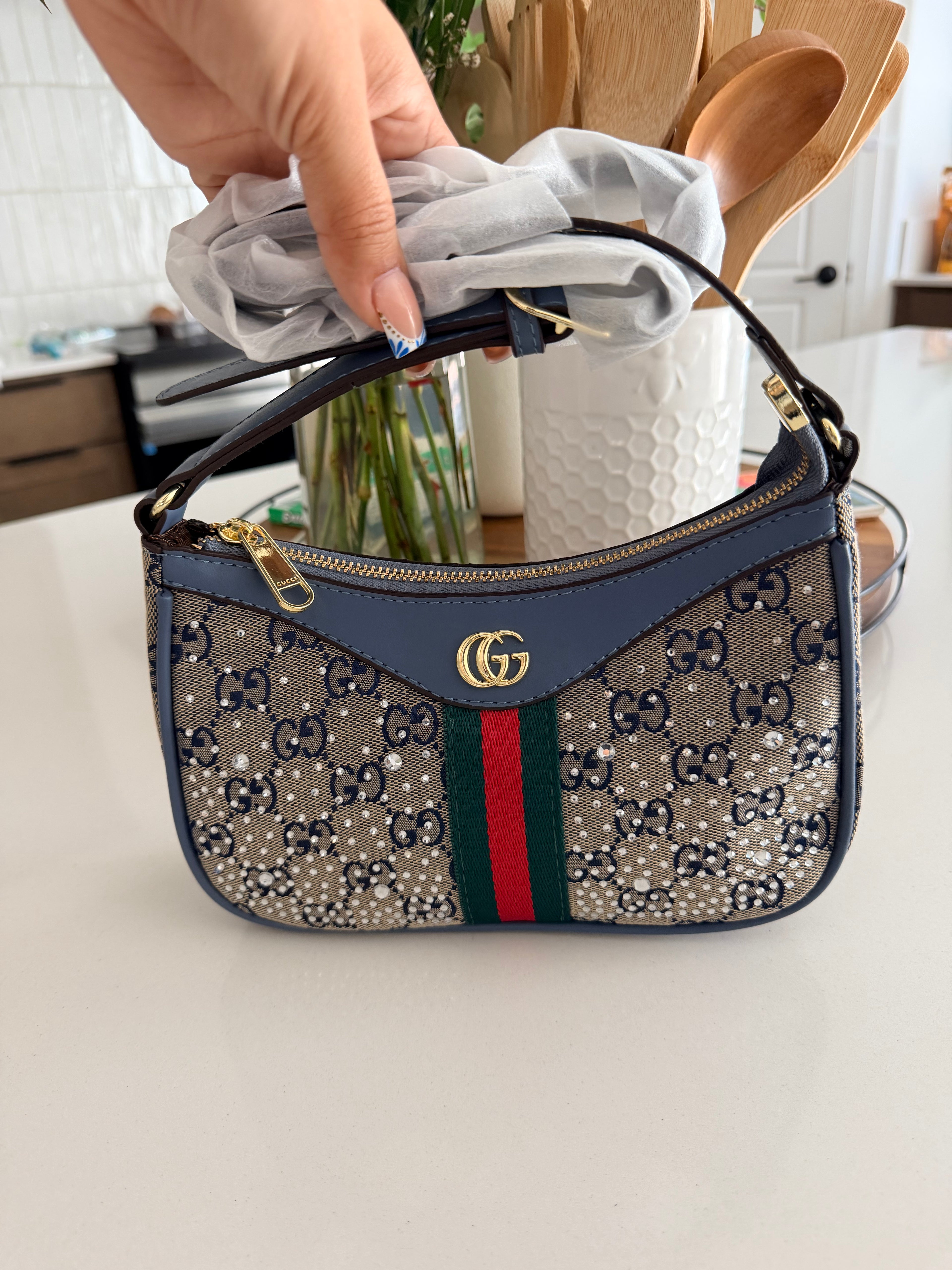 Inspired gg crossbody