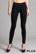Plus Stretchy Seamless 36-inch Full Leggings