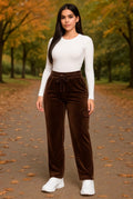 Cargo velour pants ￼