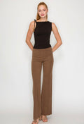 One shoulder runched top￼