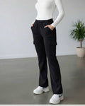 Cargo velour pants ￼